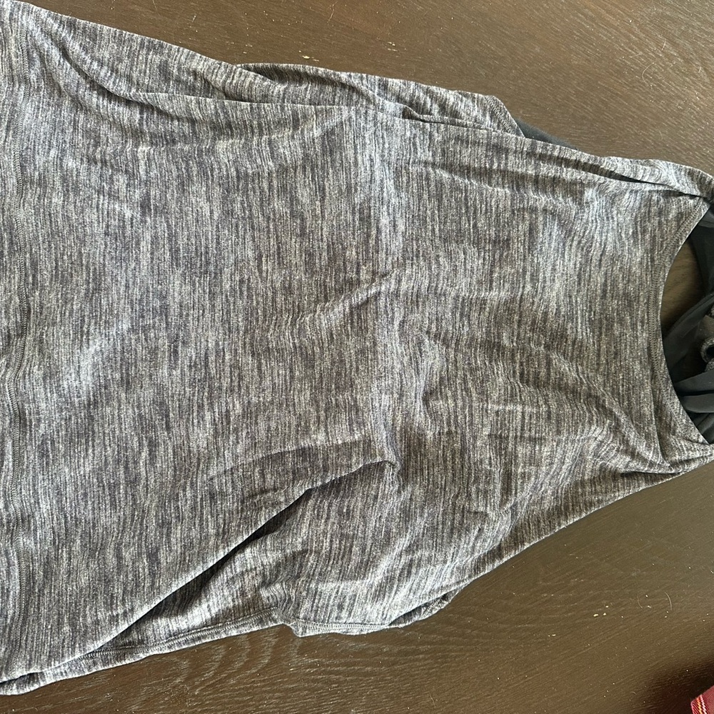 Lululemon Athletica Heathered Gray Tank Top